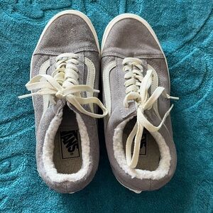Vans Gray Tennis Shoes